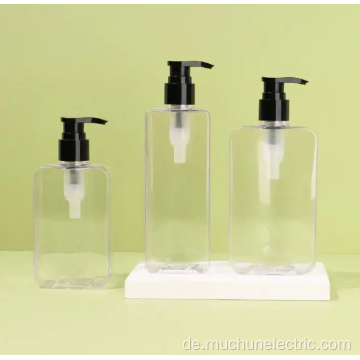 Handwäsche flüssiger Quadrat Shampoo Flasche